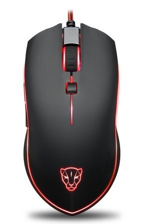 Mouse Gamer Motospeed V40, Chroma RGB, 6 Botões, 4000DPI - Preto