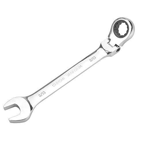 Metrischer Ratschenschlüssel-Satz Mit Flex-Kopf - 8-19 Mm, 72 Zähne, Chrom-Vanadium-Stahl