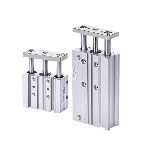 Vérin pneumatique MGPL32 compact avec guidage précis et course de 125mm - 2