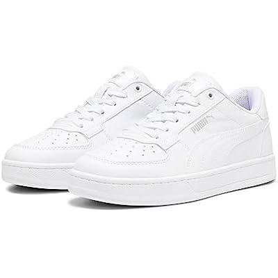 PUMA Kids Boys Caven 2.0 Lace Up Sneakers Shoes Casual - White