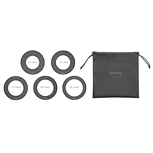 SMALLRIG Set di Anelli di Riduzione a Vite con
