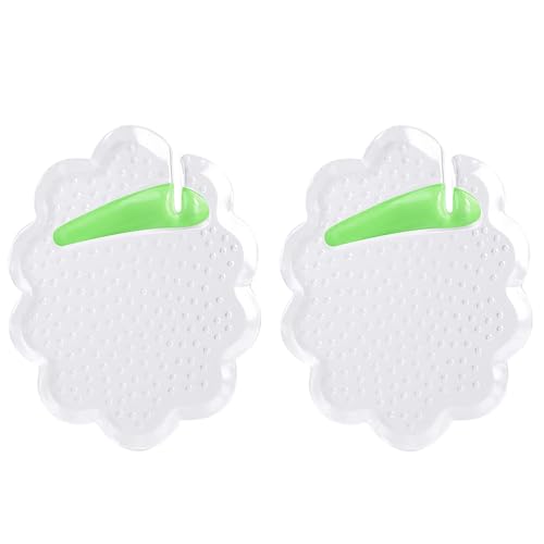 Liakyunf Protector de Dedos para Sandalias de Dedo, Protectores Interdigitales Cómodos, Soportan Almohadillas Transpirables Amortiguadoras Autoadhesivas Para Zapatos De Hombre Y Mujer Viaje Y Playa