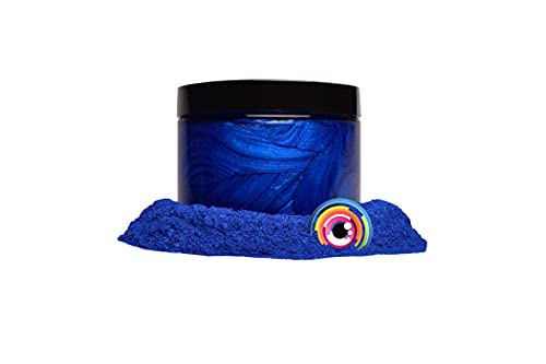 Eye Candy Premium Mica Powder Pigment “Skyline Blue” (25G) Multipurpose Diy Arts And Crafts Additive | Woodworking, Epoxy, Resin, Paint, Soap, Nail Polish, Lip Balm (Skyline Blue, 25G) #TOP30