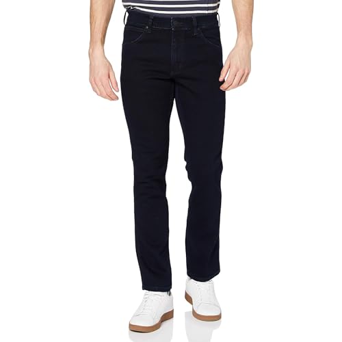 Wrangler GREENSBORO, Jeans Uomo, Black Back, 38W / 30L
