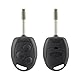 Auto Fernbedienungsschlüssel 433MHZ 4D63 Chip für Alten Mondeo gerade 3-Knopf-Fernbedienung Fiesta Fusion Transit Connect Courier Focus S-Max C-Max Mondeo Galaxy mit Schraubendreher und Schlüsselring