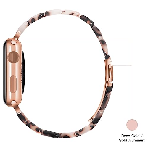 Image of Light House Apple Watch Bands-Fashion Lightweight Resin iWatch Bands for Women Men 38mm /40mm /41mm /42mm(Series 11 10), 49mm /46mm /45mm /44mm /42mm(S 3 2 1), Compatible with Apple Watch Series 11 SE 10 9 8 7 6 5 4 3 Ultra