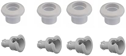 ELECTROTODO reemplazo de pack 4 ruedas cesta superior compatible con lavavajillas Bos...