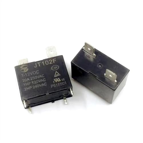 Relais JT102F T-12VDC pour éviter les pannes de surintensité 20A 12V