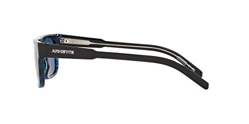 Image of ARNETTE Man Sunglasses Black Frame, Grey Mirror Black Lenses, 55MM