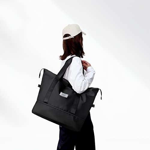 Npbag Women Travel Duffel Bag, Multi Functional Large Expandable Weekender Carry-On Tote, Gym Workout ,Overnight Bag, Mommy Hospital Bag For Labor And Delivery #TOP6