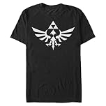 Nintendo Men's Legend of Zelda Triumphant Triforce T-Shirt, Black, Large