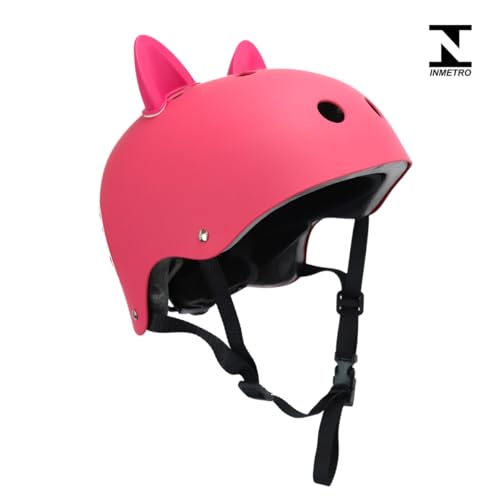 Capacete Orelha de Gato Rosa BH Store