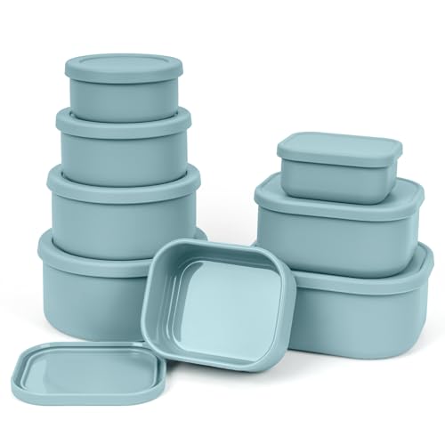 Silicone Food Storage Containers Set