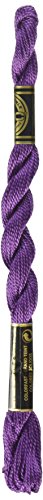 Hilo de algodón DMC 115 5-327 violeta oscuro tamaño 5 miniatura 1