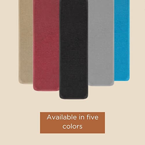 Image of Timber Acoustics Soundproofing Wooden Foam Panels, Acoustic Room Treatment (Set of 3) (1' x 3' x 1.5 inch) (Red)