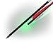 Barnett Headhunter Strobe Lighted Crossbow Arrows, 3-Pack of Polycarbonate Half-Moon Nocks, with Multi-Colored Strobe Lights, 20