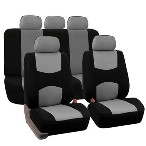 Housses de siège auto Volvo XC60 XC90 S60 C30 protection durable en tissu gris de qualité
