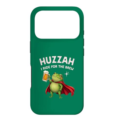 �t�@�j�[�t���b�O�i�C�gHuzzah I Ride For The Brew Beer �t�@���W���[�N �X�}�z�P�[�X iPhone 17 Pro �p