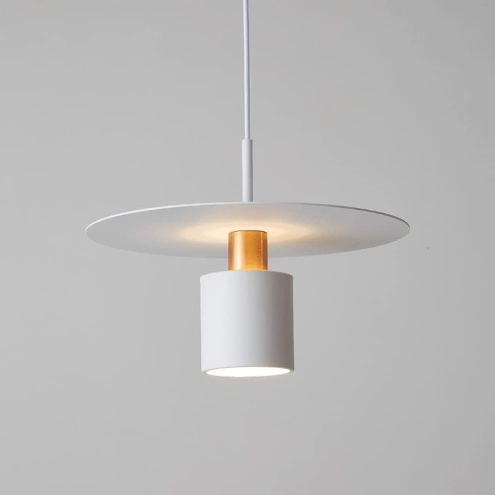 Lampe suspendue noire industrielle en métal pour salle à manger