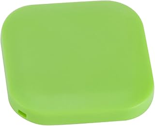 Mini Dispositivo Compacto para Rastrear el Localista de Alarma GPS de Finder Smart para la Bolsa de Llave contra la Cartera contra los Perdidos, en iOS, White (Green)