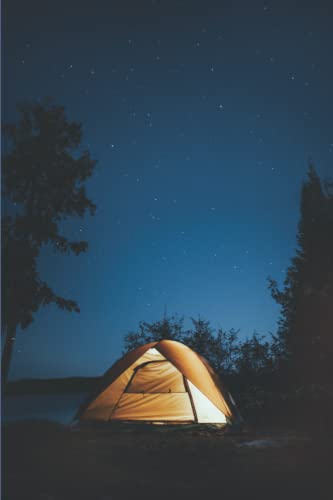 Notebook: Camping theme, 6X9, 120 lined pages, Journal, Planner, Diary: Perfect Journal, 6 x 9 size for keeping notes and taking with you on a daily basis.