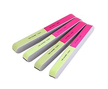 10Pcs 7-Way Nail Files Washable Nail Art Buffing Strip Buffers Polisher Grinding Bar Emery Board Pedicure Care for Fingernails and Toenails(Color Random) - Image 3