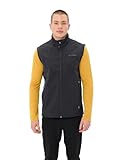 VAUDE Men's Hurricane Vest III, 100 % winddicht, atmungsaktiv und wasserabweisend, black, L