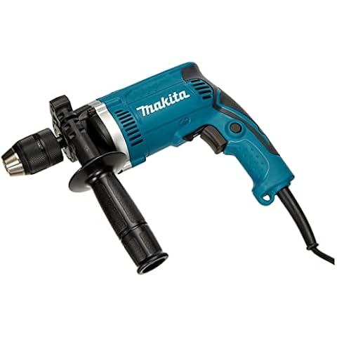 Makita HP1631KX3 Schlagbohrmaschine im Koffer, 710 W + 74tlg. Zubehör Cover