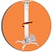 Produktbild PureMounts Neigbare und schwenkbare Deckenhalterung für Beamer und Projektor, Lochabstände bis 320mm, Deckenabstand 545-900mm, Tragkraft 13,5kg, Farbe weiß