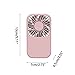 Lovskoo Small Fan Cooling Fan Mute Rechargeable Personal Fan for Office Home Baby Essentials Must Haves Hand Held Fan Air Cooler Travel Gadgets Cool Stuff Electronics for Men Gifts for Women