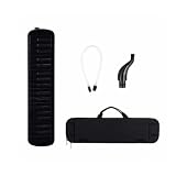 LeeQinersw a 37 Tasti Portatile con 37 Tasti Leggero a Fiato per Studenti,