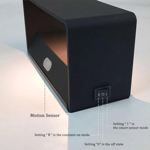 Apliques de pared para interior regulables con sensor de movimiento LED 6