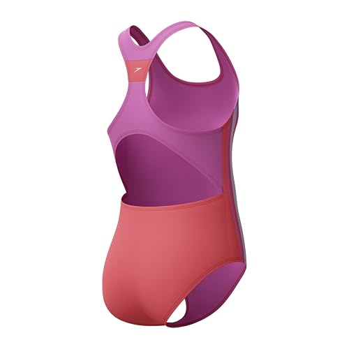 Image of Speedo Girl's Swimsuit One Piece Infinity Splice Thick Strap