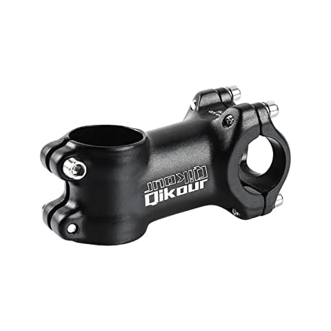 Bike Stem 7 Degree Bicycle Stem 60mm Bike Handlebar Riser Extender for Road Bike, Mountain Bike, MTB, BMX, Cycling (Handlebar Diameter 25.4mm/1") Cover