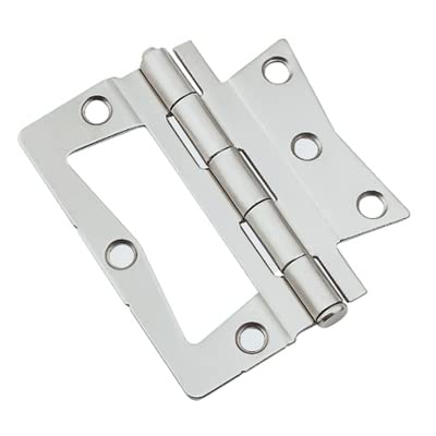 Ashop♡マントルピース　ノブレスタイプ National Hardware N830-437 Surface-Mount Chest Hinge, Satin Nickel