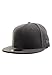 New Era Plain Tonal 59Fifty Fitted Hat (Graphite) Men's Blank Cap