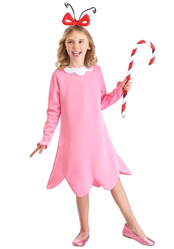 Disfraz infantil Cindy Lou Who de Dr. Seuss para niñas miniatura 1