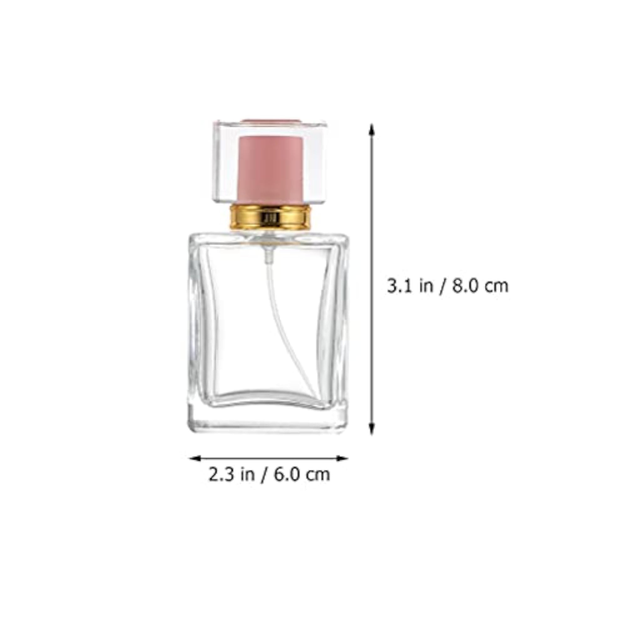 3pcs 30ml Refillable Fine Mist Perfume Spray Bottles
