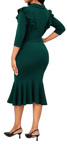 Image of Women's Vintage Pencil Dress Wear to Work
