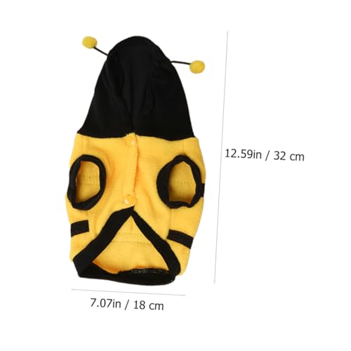 Disfraz de Abeja para Perro Pequeño ligero y cómodo miniatura 2