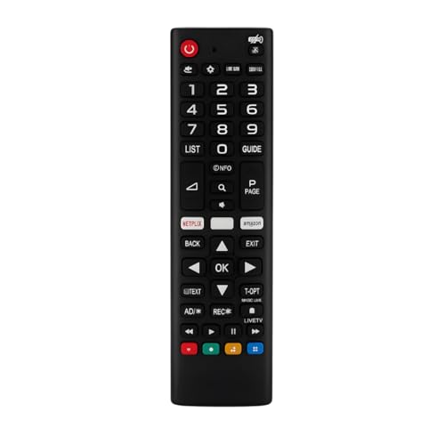 Image of Replacement Remote Compatible with LG Smart TV | Universal Remote for LG LED OLED WebOS TVs (32 /43 /50 /55 Inch) with Hotkeys Netflx, Amazn | No Setup Required