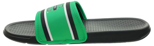 Image of FOCO NCAA Printed Team Logo and Color Stripes Comfortable Slide Sandals