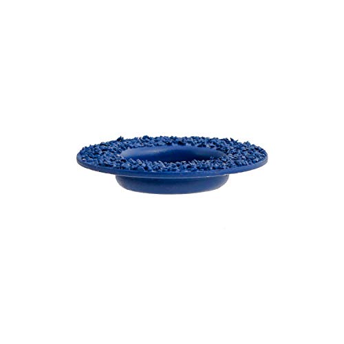 Hoof Boss Blue Medium Coarse Grit Flat Disc - 2" Diameter 50mm Size - Durable & Versatile Hoof Trimming Disc for Goats, Horses, Sheep, Pigs & Cattle - Replacement Disc