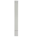 Ekena Millwork PIL08X108X02 8-Inch x 108-Inch x 2 3/4-Inch with 14-Inch Attached Plinth, Fluted Pilaster