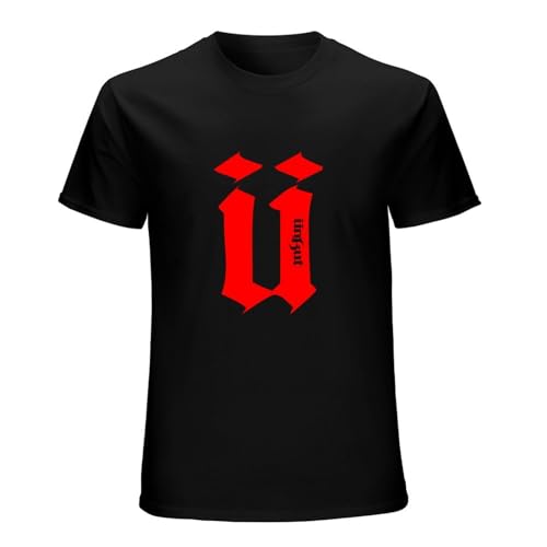 BRANBREIS Hip Hop Unkut and Healthy T-Shirts Black M