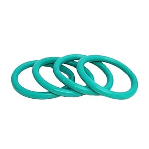 Pgqjfks 5 Stück grüne FKM-O-Ring-Dichtung