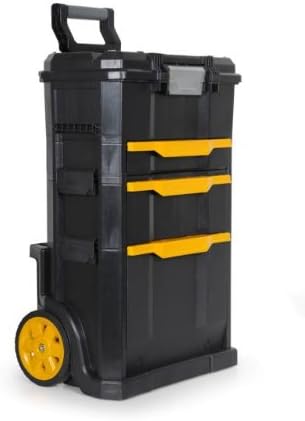 BOSTITCH Tool Box with Wheels, 3 Drawer (BTST19802)