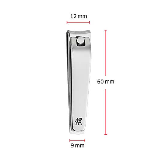 Foto von ZWILLING Nagelknipser für Fingernägel, Hochwertiger Nagelschneider aus Poliertem Edelstahl für Füße und Hände, 60 mm