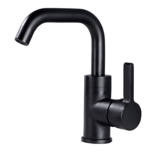 Robinet de lavabo de salle de bain en laiton rotatif 360