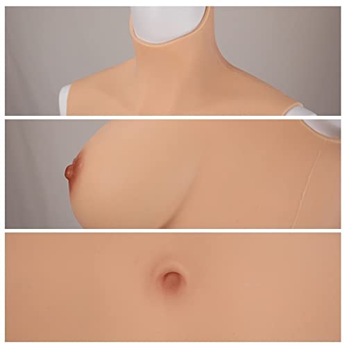 Prothèse pour mastectomie en silicone réaliste E 1860g